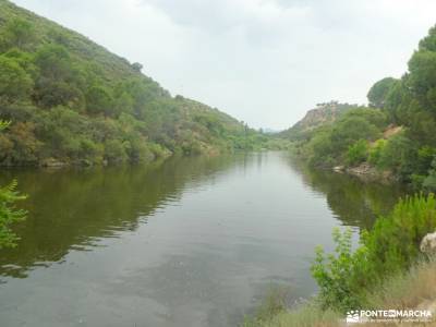 Embalse de Picadas - Río Alberche; viajes en abril excursiones de fin de semana rutas peguerinos mad